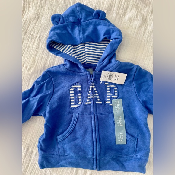 GAP Kids Vibrant Blue Hoodie - Picture 2 of 3
